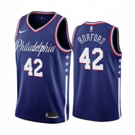 Wholesale Cheap Nike 76ers #42 Al Horford Navy 2019-20 City Edition Swingman NBA Jersey