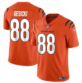 Cheap Youth Cincinnati Bengals #88 Mike Gesicki Orange Vapor Untouchable Limited Stitched Jersey