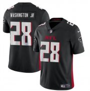 Cheap Men's Atlanta Falcons #28 Carlos Washington Jr Black Vapor Untouchable Limited Football Stitched Jersey