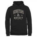 Wholesale Cheap Men's Ottawa Senators Black Camo Stack Pullover Hoodie