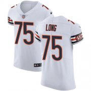 Wholesale Cheap Nike Bears #75 Kyle Long White Men's Stitched NFL Vapor Untouchable Elite Jersey