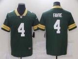 Wholesale Cheap Men Green Bay Packers 4 Favre Green Nike Vapor Untouchable Limited 2021 NFL Jersey