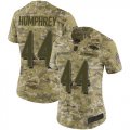 Wholesale Cheap Nike Ravens #44 Marlon Humphrey Camo Women's Stitched NFL Limited 2018 Salute to Service Jersey