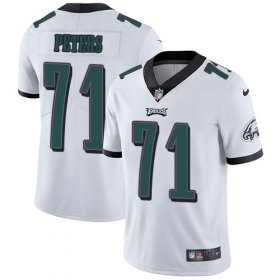 Wholesale Cheap Nike Eagles #71 Jason Peters White Men\'s Stitched NFL Vapor Untouchable Limited Jersey