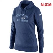 Wholesale Cheap Women's Nike Seattle Seahawks Heart & Soul Pullover Hoodie Dark Blue