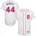 Wholesale Cheap Tigers #44 Daniel Norris White Flexbase Authentic Collection Mother's Day Stitched MLB Jersey