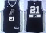 Wholesale Cheap San Antonio Spurs #21 Tim Duncan Revolution 30 Swingman 2014 Christmas Day Black Jersey