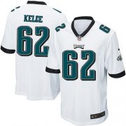 Wholesale Cheap Nike Eagles #62 Jason Kelce White Youth Stitched NFL New Elite Jersey