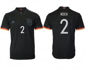 Wholesale Cheap Men 2021 Europe Germany away AAA version 2 black soccer jerseys