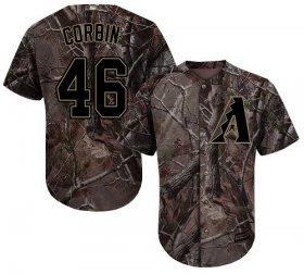 Wholesale Cheap Diamondbacks #46 Patrick Corbin Camo Realtree Collection Cool Base Stitched MLB Jersey