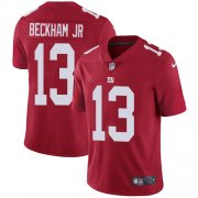 Wholesale Cheap Nike Giants #13 Odell Beckham Jr Red Alternate Youth Stitched NFL Vapor Untouchable Limited Jersey