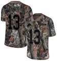 Wholesale Cheap Nike Lions #13 T.J. Jones Camo Men's Stitched NFL Limited Rush Realtree Jersey