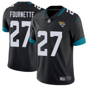 Wholesale Cheap Nike Jaguars #27 Leonard Fournette Black Team Color Men\'s Stitched NFL Vapor Untouchable Limited Jersey