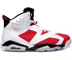 Wholesale Cheap AIR JORDAN 6 Retro Carmine Shoes Red/white-black