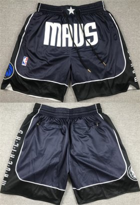 Cheap Men\'s Dallas Mavericks Navy Shorts