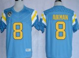 Wholesale Cheap UCLA Bruins #8 Troy Aikman Light Blue Jersey