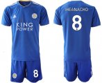 Wholesale Cheap Leicester City #8 Iheanacho Home Soccer Soccer Club Jersey