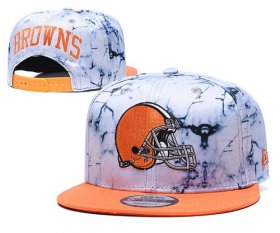 Wholesale Cheap Browns Team Logo Smoke Cream Adjustable Hat TX