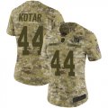 Wholesale Cheap Nike Giants #44 Doug Kotar Camo Women's Stitched NFL Limited 2018 Salute to Service Jersey