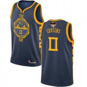 Wholesale Cheap Warriors #0 DeMarcus Cousins Navy 2019 Finals Bound Basketball Swingman City Edition 2018-19 Jersey