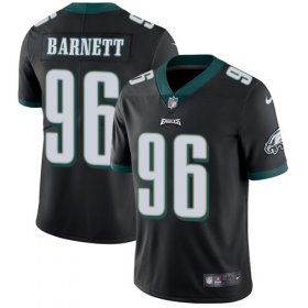 Wholesale Cheap Nike Eagles #96 Derek Barnett Black Alternate Youth Stitched NFL Vapor Untouchable Limited Jersey