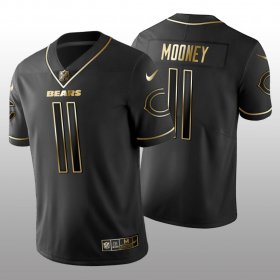 Wholesale Cheap Men\'s Chicago Bears #11 Darnell Mooney Black Jersey Golden Edition