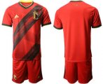 Wholesale Cheap Belgium Home UEFA Euro 2020 Soccer Jersey