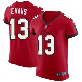 Wholesale Cheap Tampa Bay Buccaneers #13 Mike Evans Men\'s Nike Red Vapor Elite Jersey