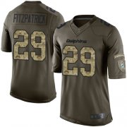 Wholesale Cheap Nike Dolphins #29 Minkah Fitzpatrick Green Men's Stitched NFL Limited 2015 Salute to Service Jersey