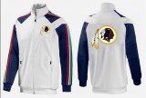 Wholesale Cheap NFL Washington Redskins Team Logo Jacket White_1