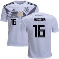 Wholesale Cheap Germany #16 Rudiger White Home Kid Soccer Country Jersey