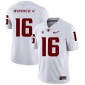 Wholesale Cheap Washington State Cougars 16 Gardner Minshew II White College Football Jersey