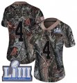 Wholesale Cheap Nike Rams #4 Greg Zuerlein Camo Super Bowl LIII Bound Women's Stitched NFL Limited Rush Realtree Jersey