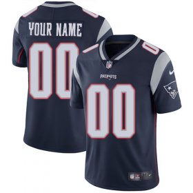 Wholesale Cheap Nike New England Patriots Customized Navy Blue Team Color Stitched Vapor Untouchable Limited Men\'s NFL Jersey