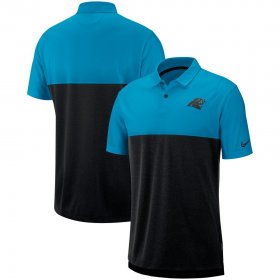 Wholesale Cheap Carolina Panthers Nike Sideline Early Season Performance Polo Blue Black