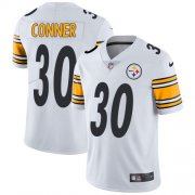 Wholesale Cheap Nike Steelers #30 James Conner White Men's Stitched NFL Vapor Untouchable Limited Jersey