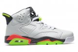 Wholesale Cheap Air Jordan 6 Retro Shoes White/Green-Red-Black