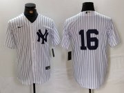 Cheap Men's New York Yankees #16 Whitey Ford White Cool Base Jersey