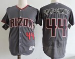 Wholesale Cheap Diamondbacks #44 Paul Goldschmidt Gray Flexbase Authentic Collection Stitched MLB Jersey