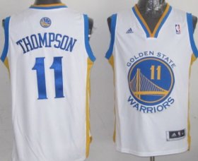 Wholesale Cheap Golden State Warriors #11 Klay Thompson Revolution 30 Swingman White Jersey