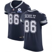 Wholesale Cheap Nike Cowboys #86 Dalton Schultz Navy Blue Team Color Men's Stitched With Established In 1960 Patch NFL Vapor Untouchable Elite Jersey