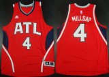 Wholesale Cheap Atlanta Hawks #4 Paul Millsap Revolution 30 Swingman 2014 New Red Jersey