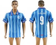 Wholesale Cheap Guadalajara #9 A.Pulido Blue Soccer Club Jersey