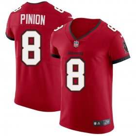 Wholesale Cheap Tampa Bay Buccaneers #8 Bradley Pinion Men\'s Nike Red Vapor Elite Jersey