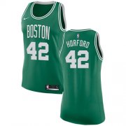 Wholesale Cheap Nike Boston Celtics #42 Al Horford Green Women's NBA Swingman Icon Edition Jersey