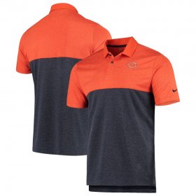 Wholesale Cheap Chicago Bears Nike Sideline Early Season Performance Polo Orange Navy