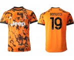 Wholesale Cheap Men 2020-2021 club Juventus Second away aaa version 19 orange Soccer Jerseys