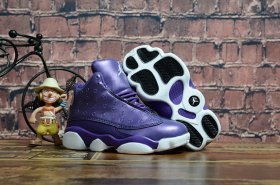 Wholesale Cheap Kids Air Jordan 13 Retro Shoes Blue/Bright concord-White