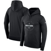 Wholesale Cheap Las Vegas Raiders Nike Sideline Property of Performance Pullover Hoodie Black