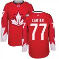 Wholesale Cheap Team CA. #77 Jeff Carter Red 2016 World Cup Stitched NHL Jersey